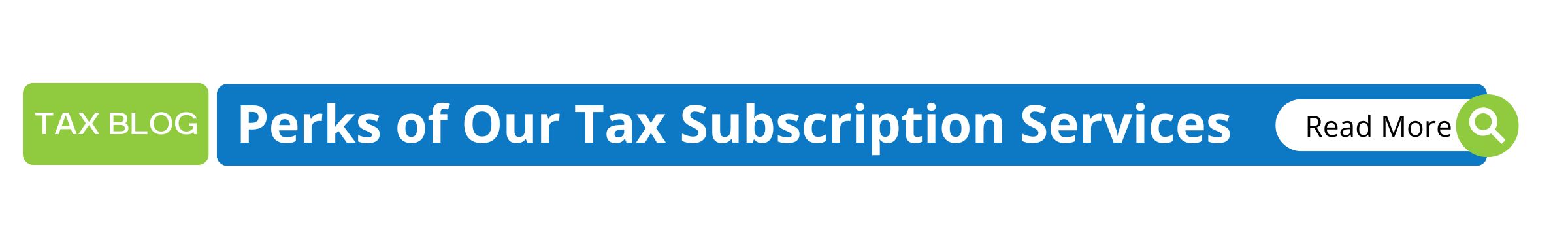 Financial KPIs - Tax Subscription