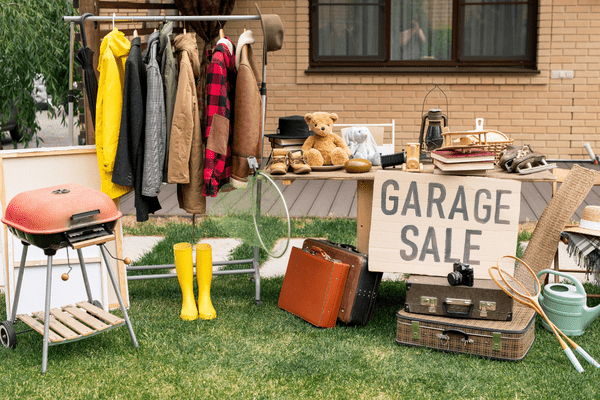 Garage sale Find out when your garage sale may be considered capital gains and when you would need to declare your earnings from it