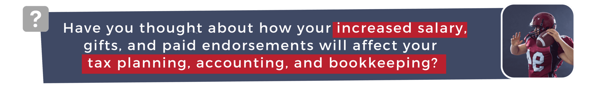 As a professional athlete the fame, fortune, and other perks may cause you to overlook financial management.